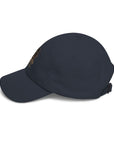 Complicated creature badge hat