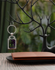 Complicated creature, Rectangle Photo Keyring