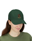 Complicated creature badge hat