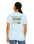 Individuality peaks when you set it free