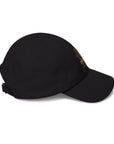 Complicated creature badge hat
