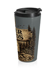 Stainless Steel Sober Roads mug