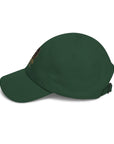 Complicated creature badge hat