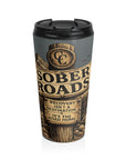 Stainless Steel Sober Roads mug