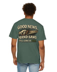 Funny Joke Shirt – Saw | Complicated Creature™ Garment-Dyed Tee