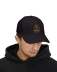 Complicated creature badge hat