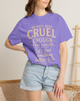 We have been cruel enough, let’s find something better to do