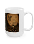 Coffee mug old engine still running