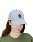 Complicated creature badge hat