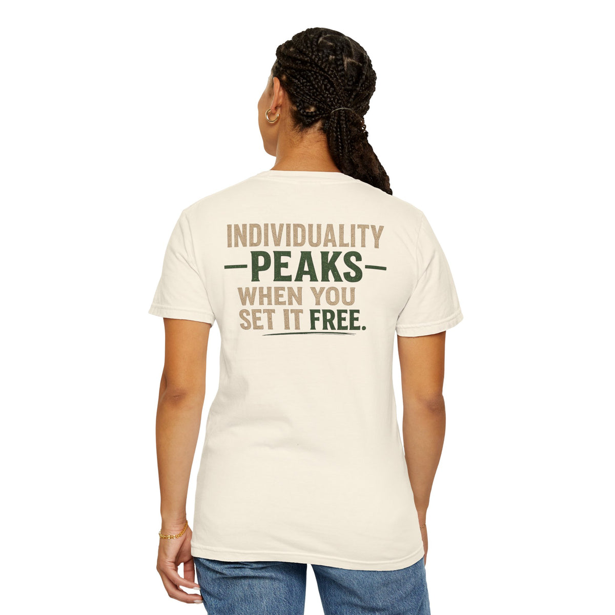 Individuality peaks when you set it free