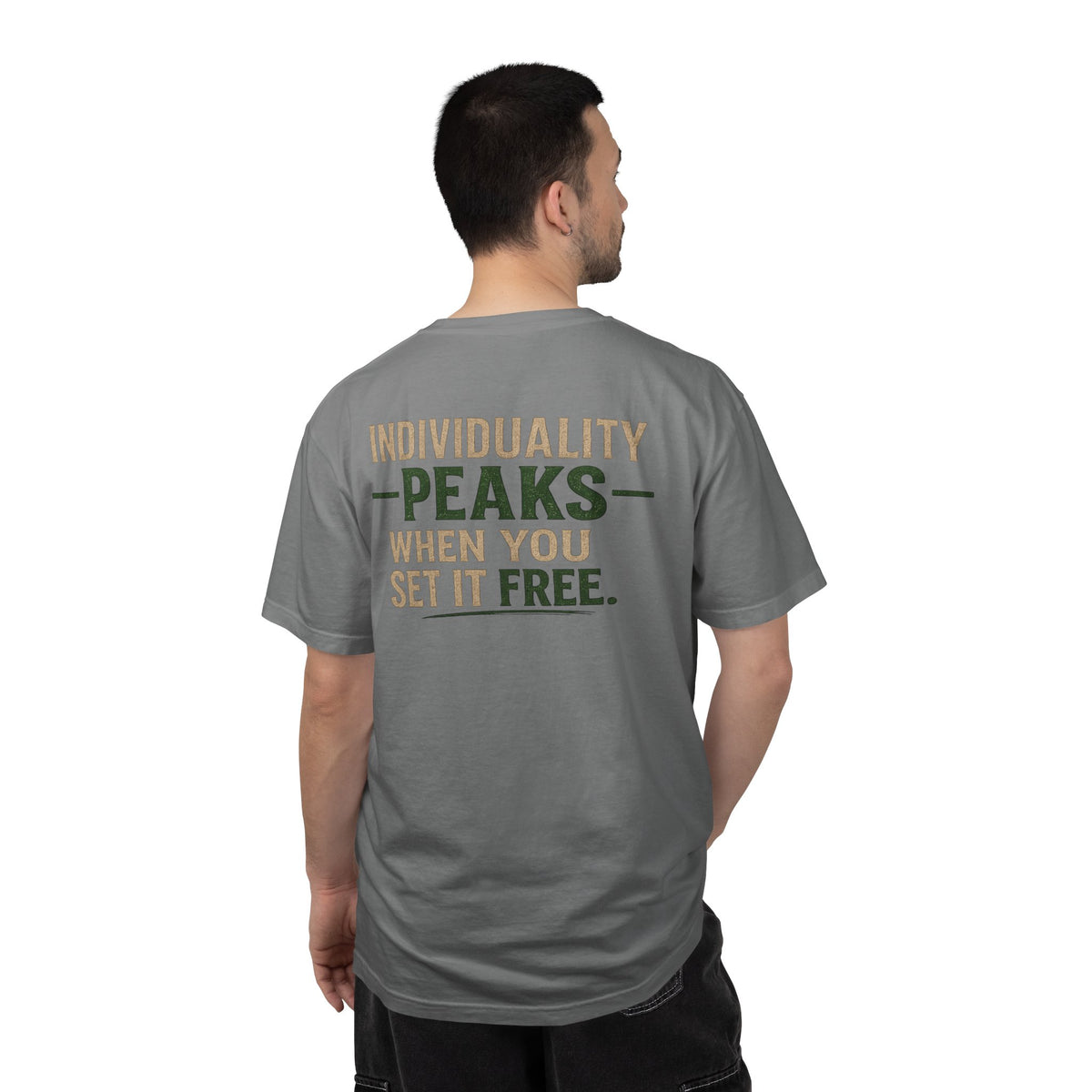Individuality peaks when you set it free