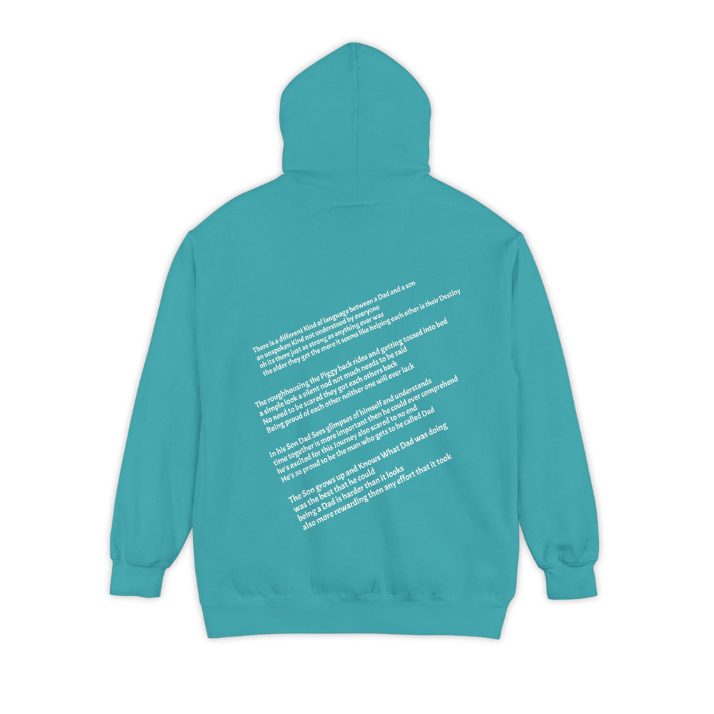 Dad and Son hoodie poem