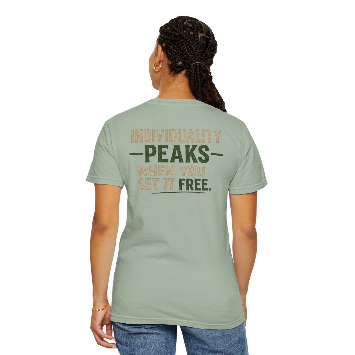 Individuality peaks when you set it free