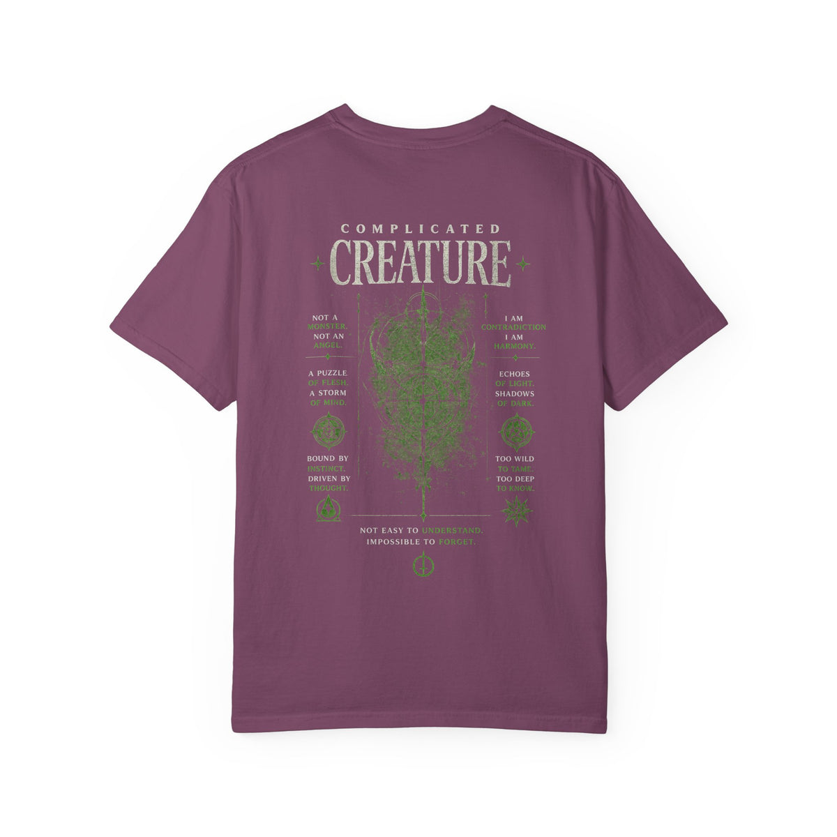 It's Complicated Creature™ | Garment-Dyed Graphic Tee | Comfort Colors 1717