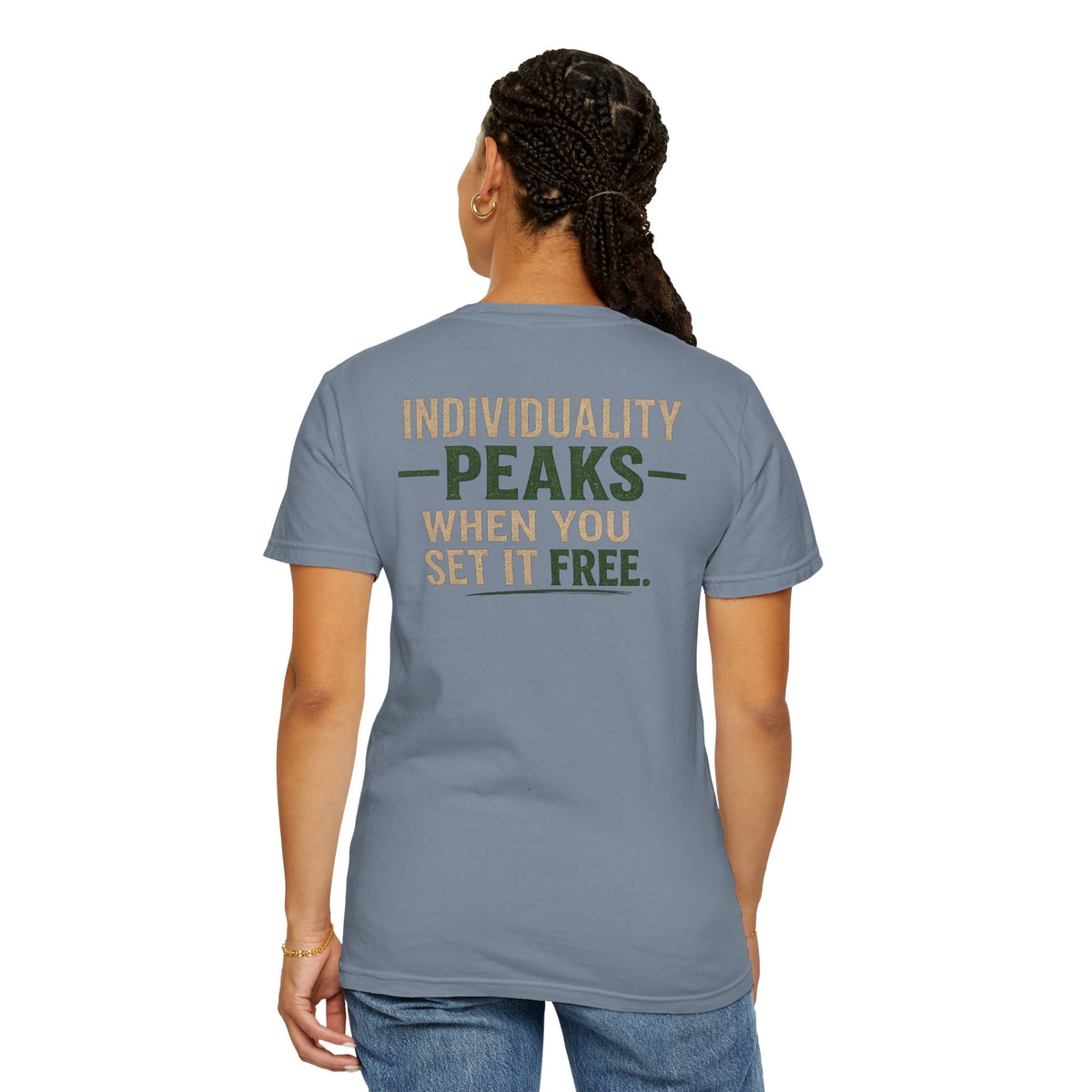 Individuality peaks when you set it free