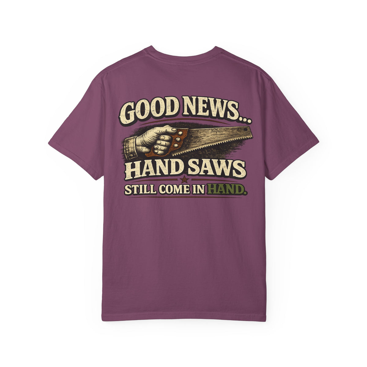 Funny Joke Shirt – Saw | Complicated Creature™ Garment-Dyed Tee