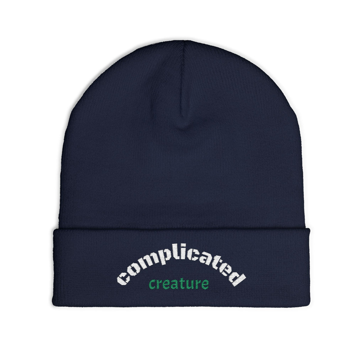 Knit Beanie (Embroidery)