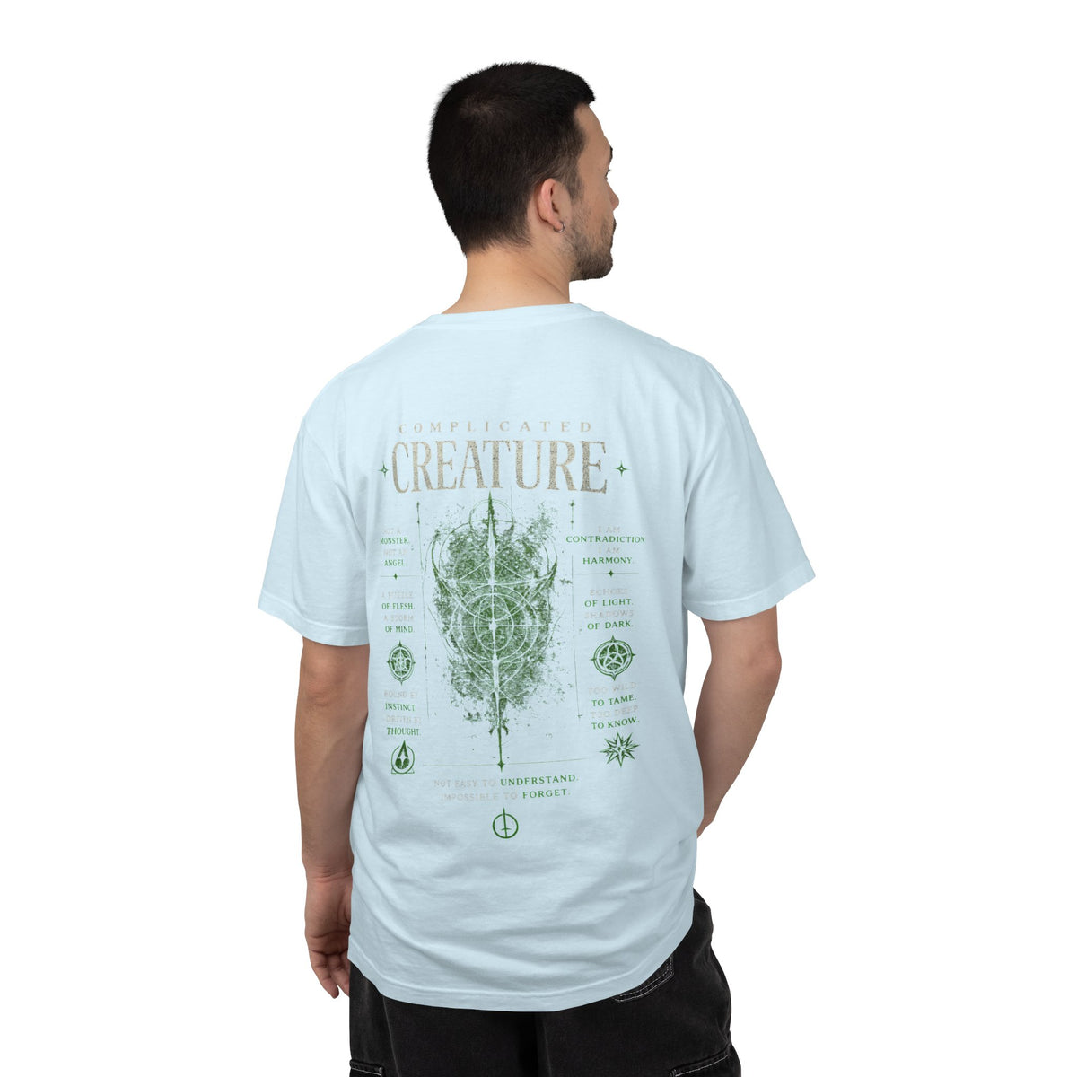 It's Complicated Creature™ | Garment-Dyed Graphic Tee | Comfort Colors 1717