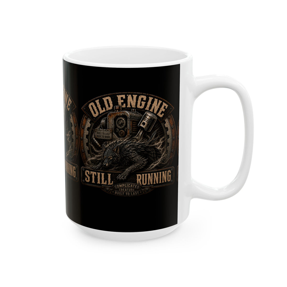 Coffee classic old engine still running