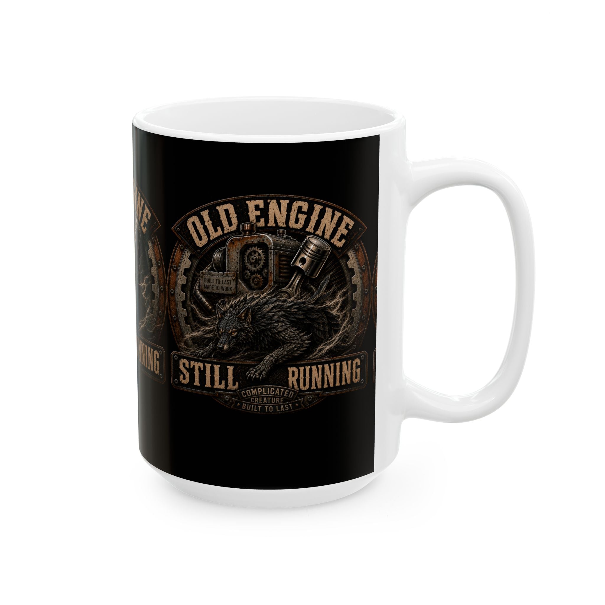 Coffee classic old engine still running
