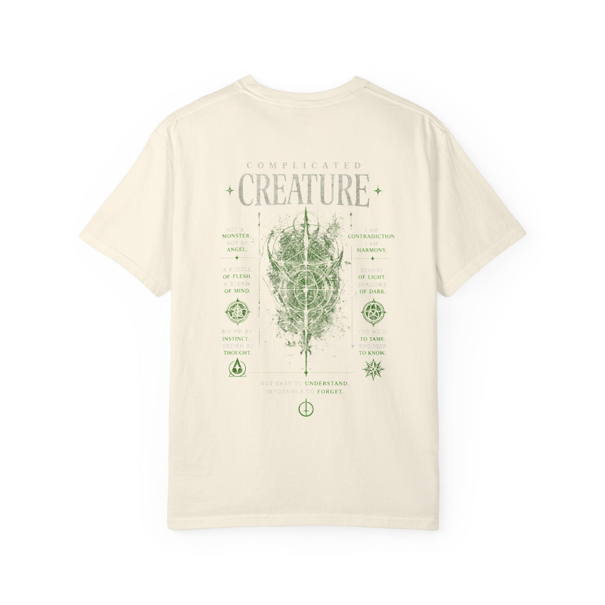 It's Complicated Creature™ | Garment-Dyed Graphic Tee | Comfort Colors 1717
