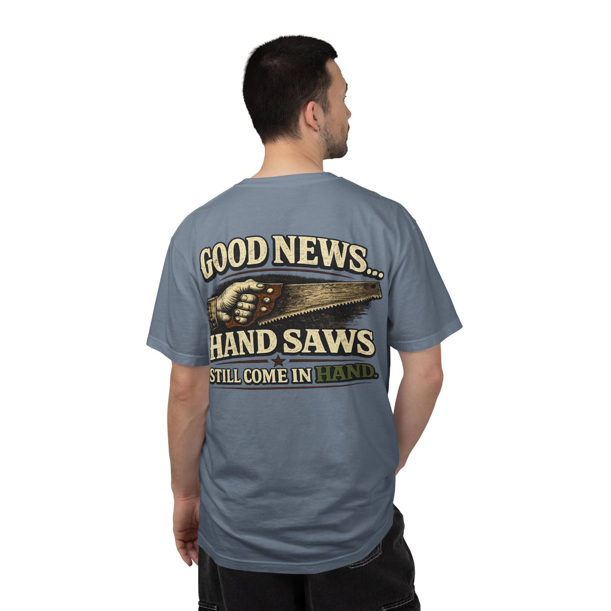 Funny Joke Shirt – Saw | Complicated Creature™ Garment-Dyed Tee