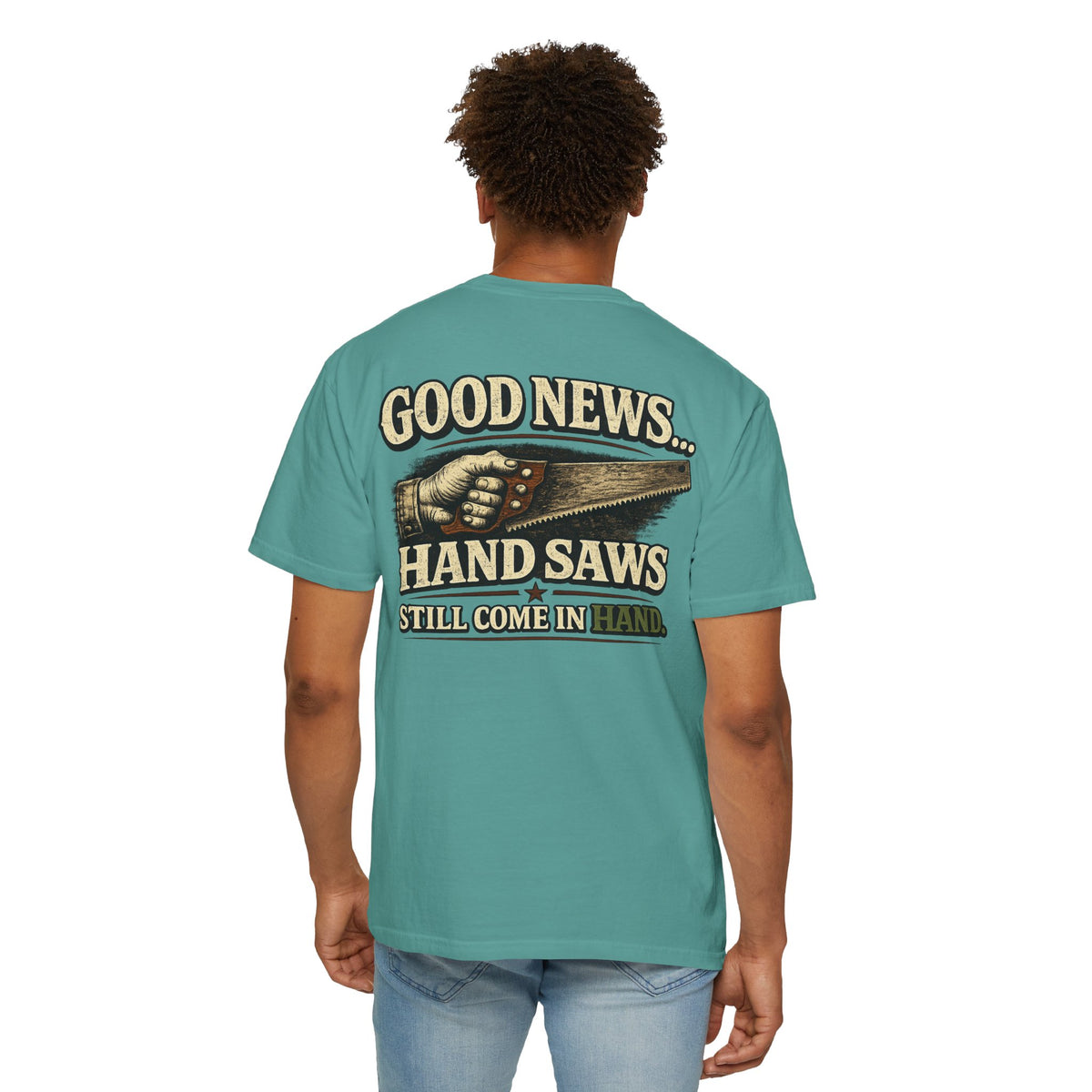 Funny Joke Shirt – Saw | Complicated Creature™ Garment-Dyed Tee