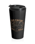Stainless Steel Travel Mug, old engine, still running