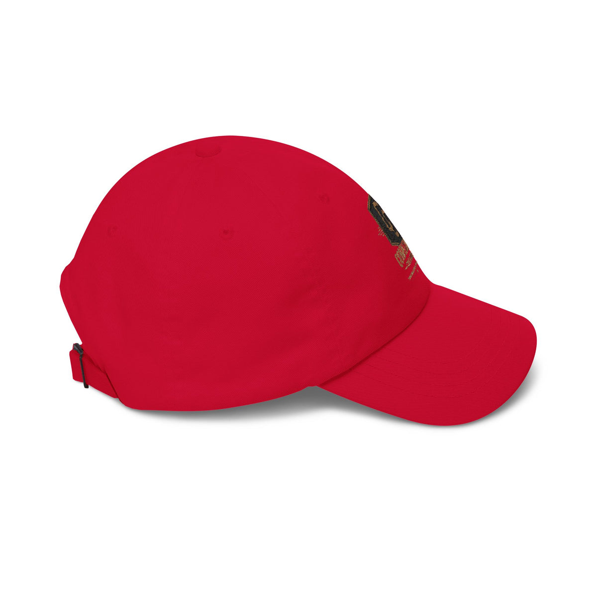 Complicated creature badge hat