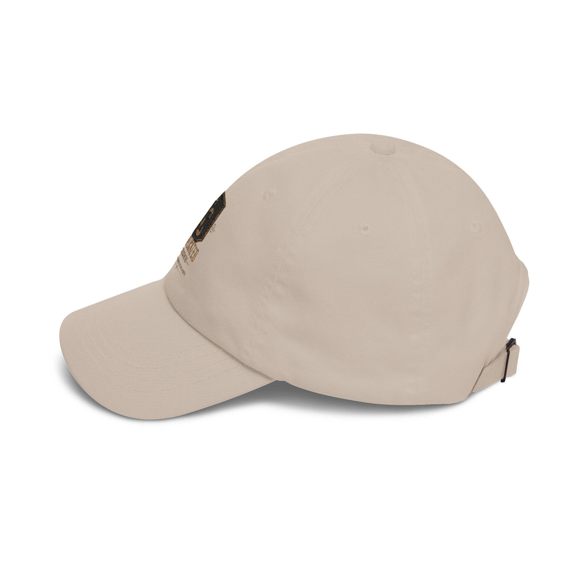 Complicated creature badge hat