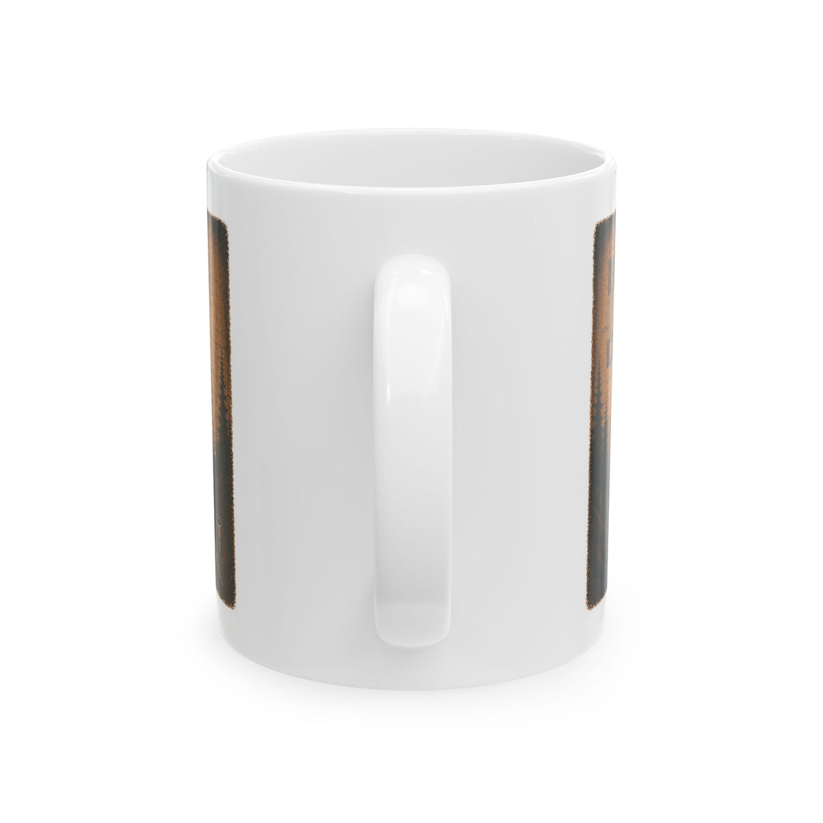 Coffee mug old engine still running