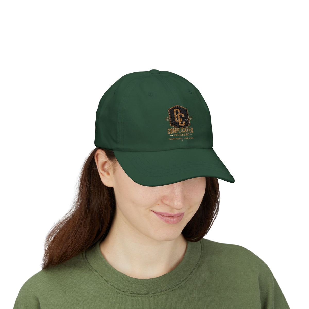 Complicated creature badge hat