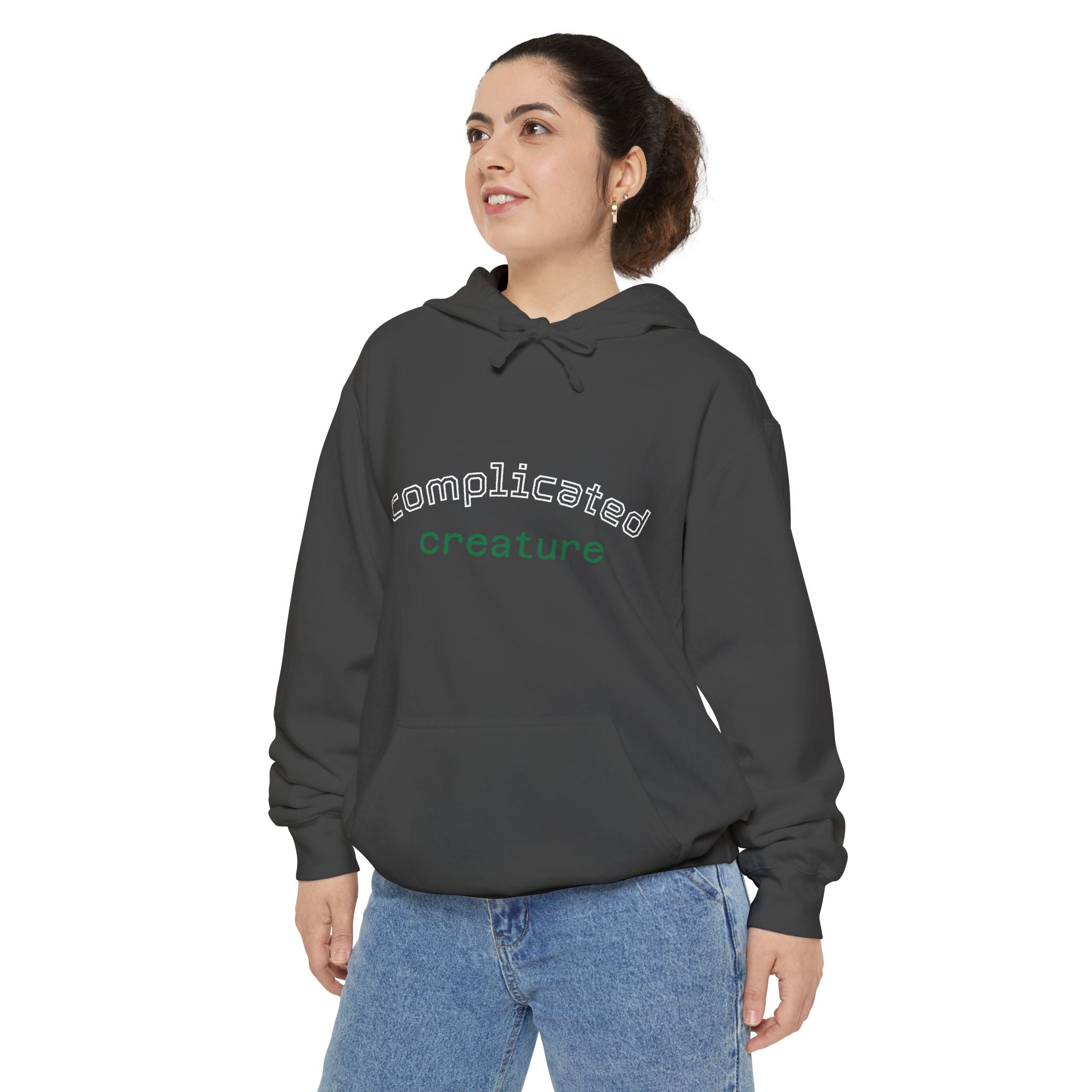 complicated creature hoodie