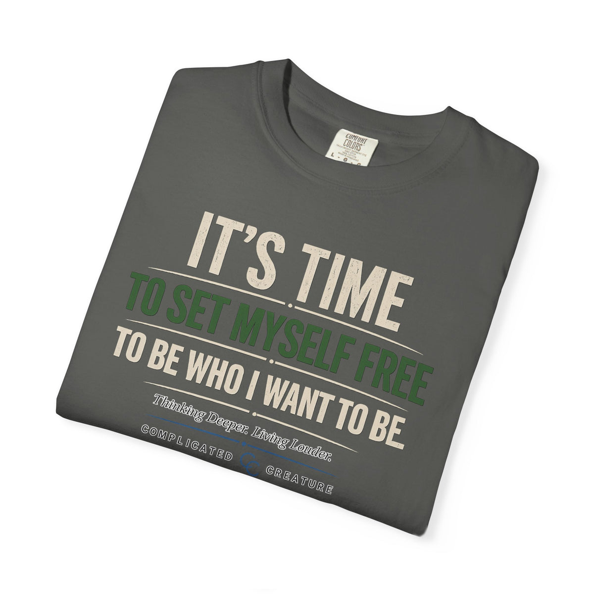 It’s Time to be who i want to be