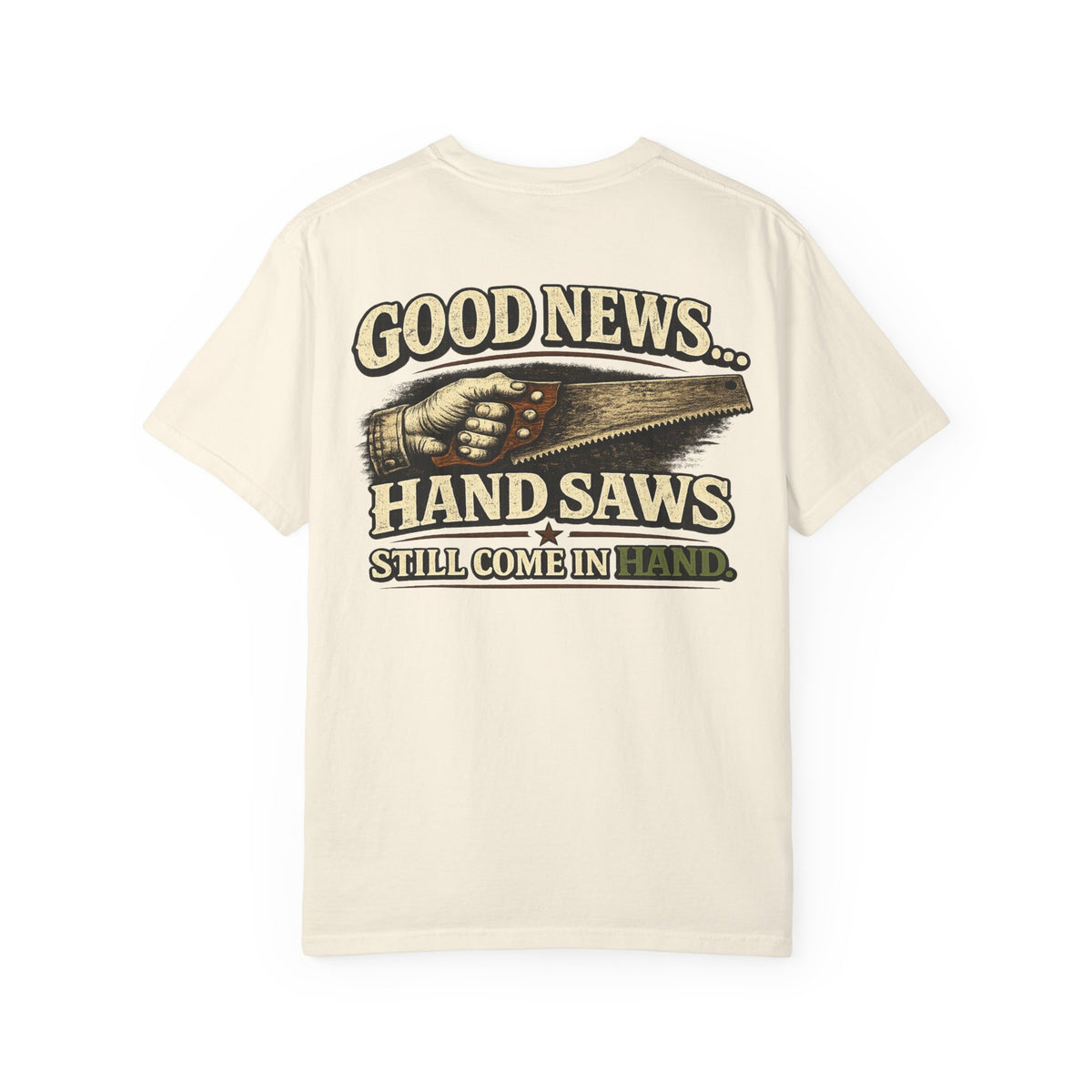 Funny Joke Shirt – Saw | Complicated Creature™ Garment-Dyed Tee