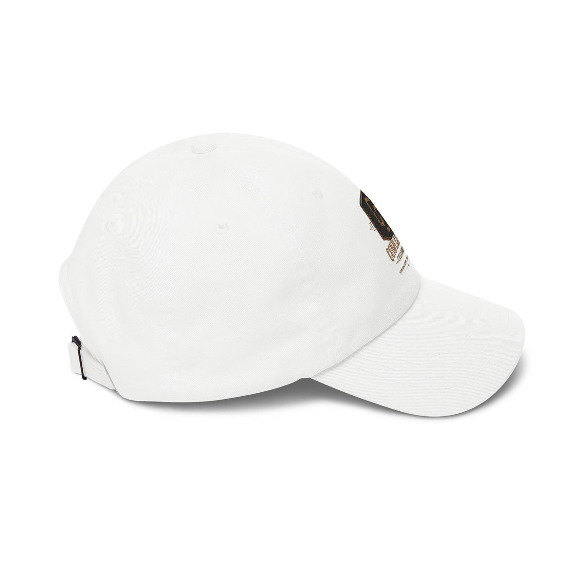 Complicated creature badge hat