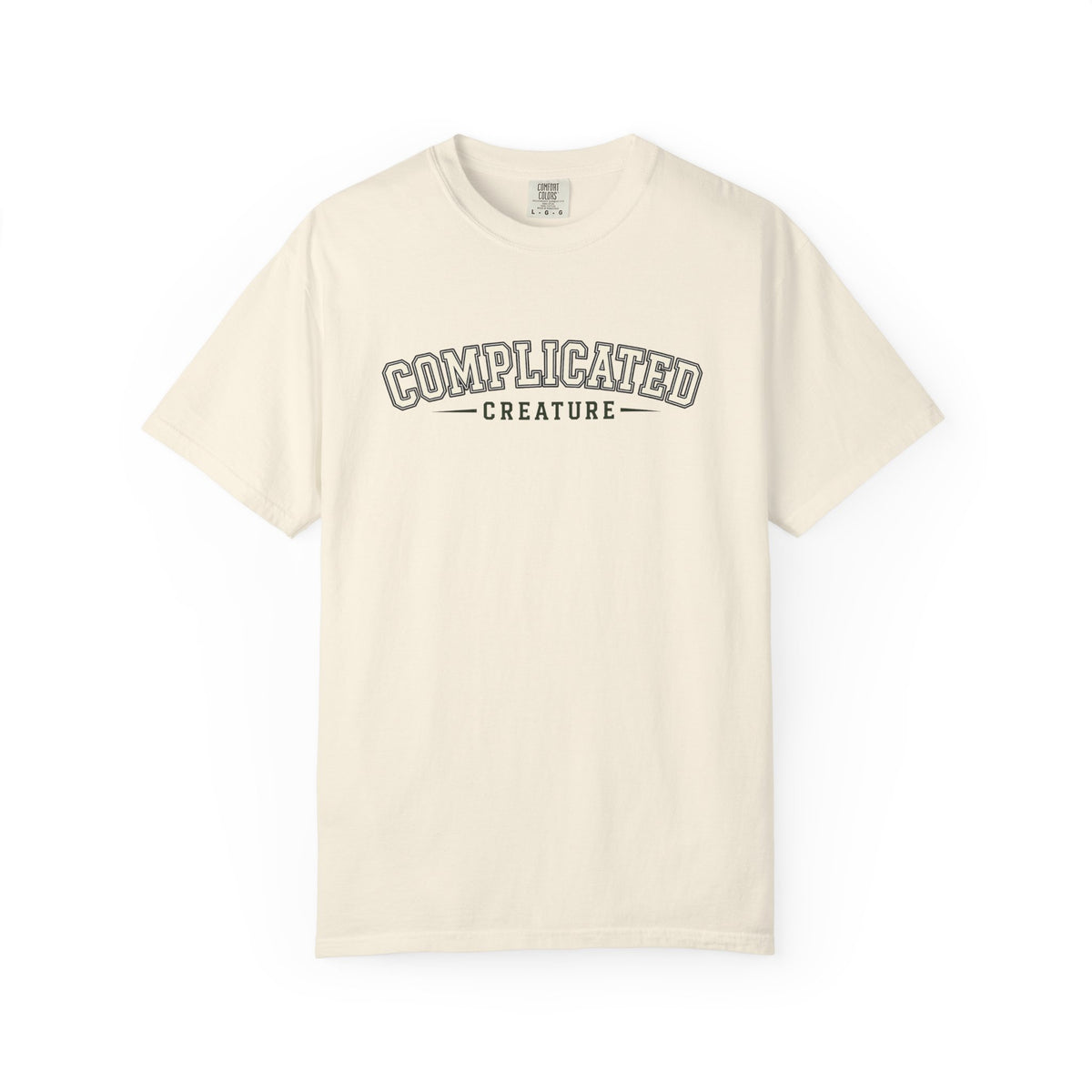 It's Complicated Creature™ | Garment-Dyed Graphic Tee | Comfort Colors 1717