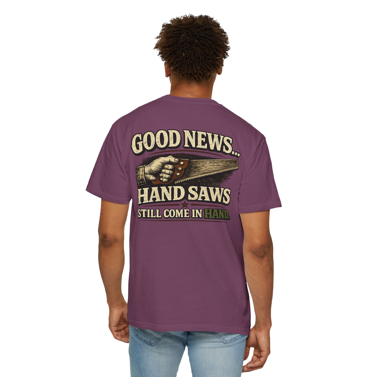 Funny Joke Shirt – Saw | Complicated Creature™ Garment-Dyed Tee