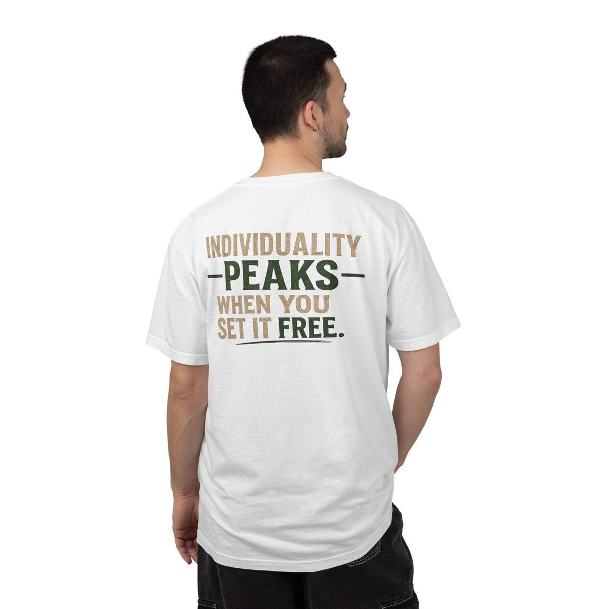 Individuality peaks when you set it free