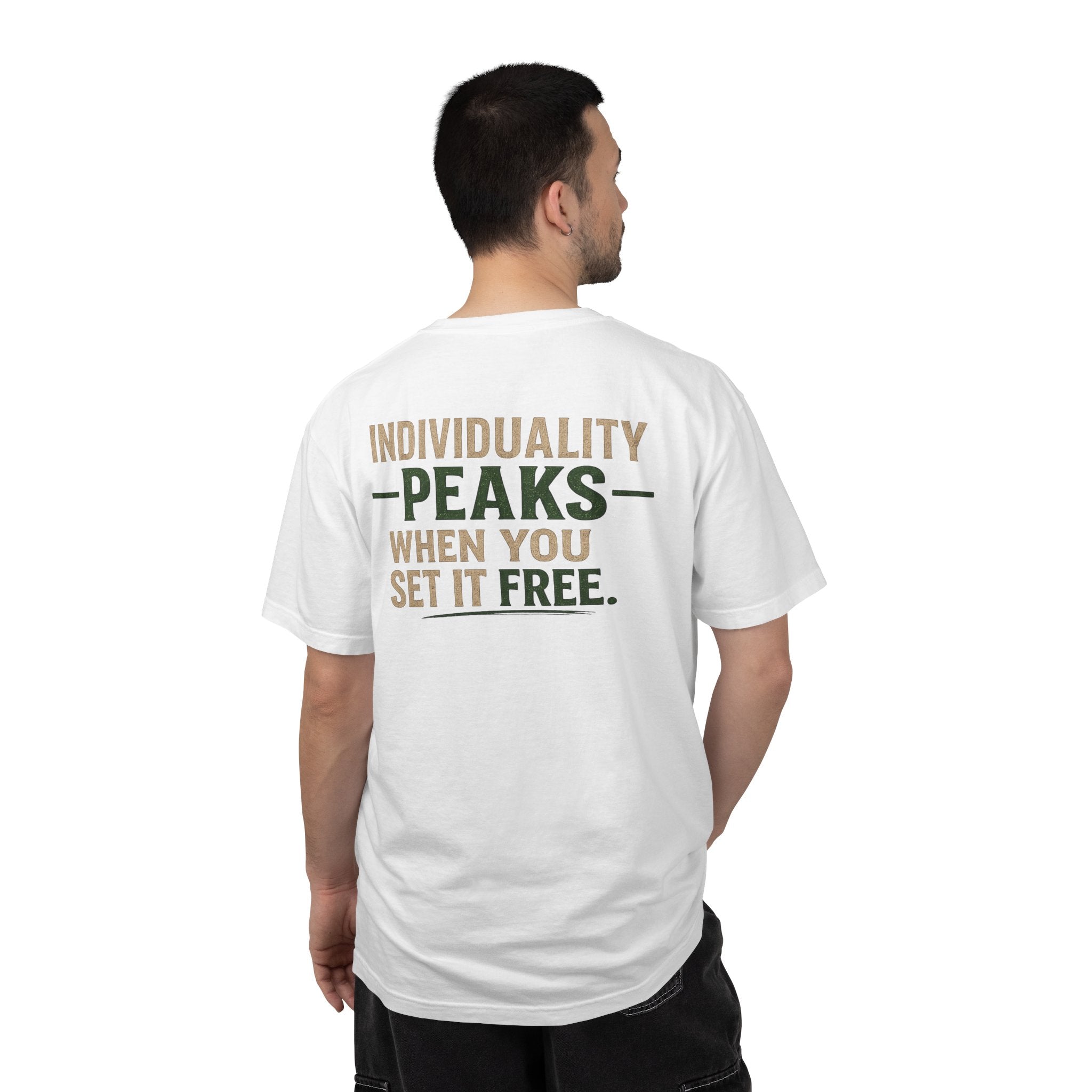 Individuality peaks when you set it free