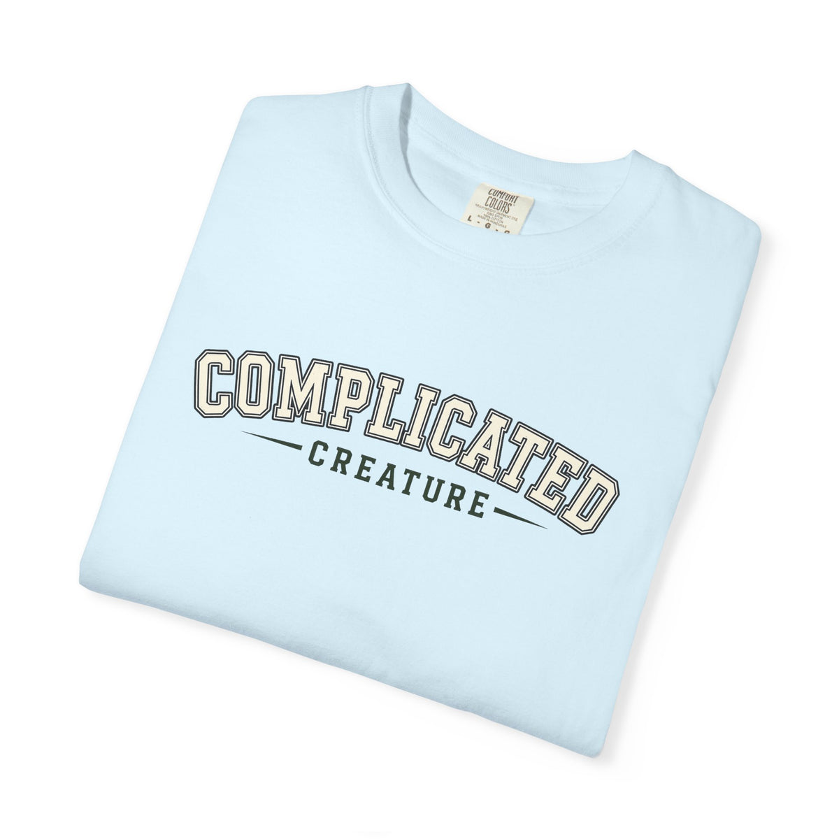 It's Complicated Creature™ | Garment-Dyed Graphic Tee | Comfort Colors 1717