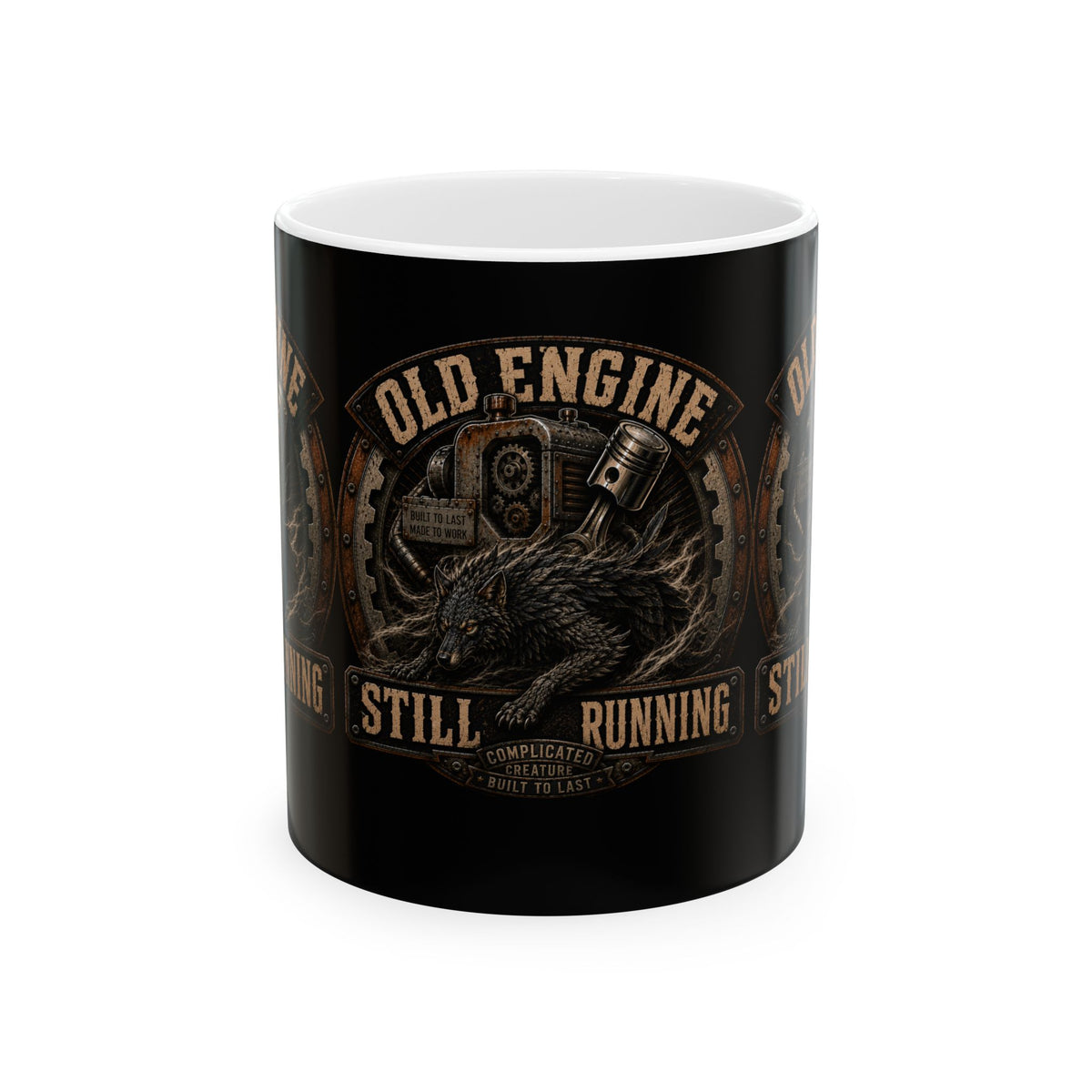 Coffee classic old engine still running