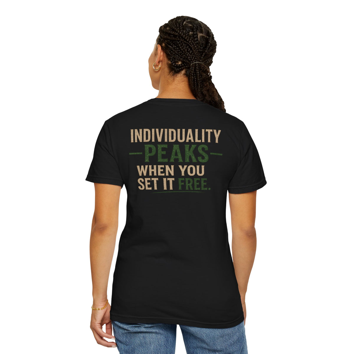 Individuality peaks when you set it free
