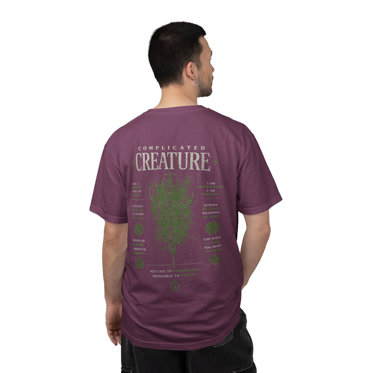It's Complicated Creature™ | Garment-Dyed Graphic Tee | Comfort Colors 1717