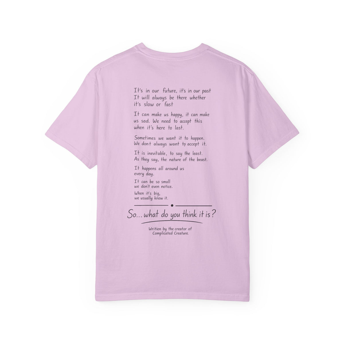Riddle by complicated creature