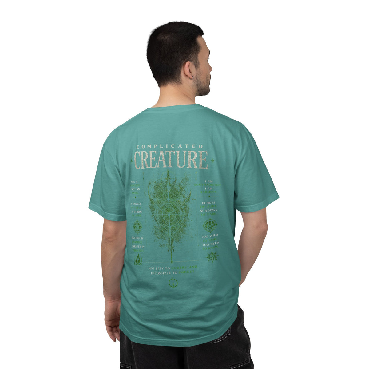 It's Complicated Creature™ | Garment-Dyed Graphic Tee | Comfort Colors 1717