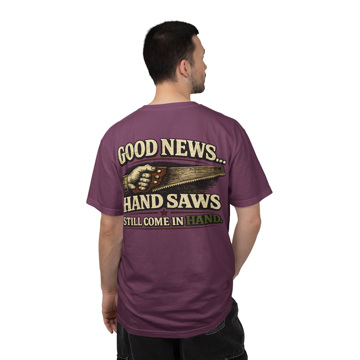 Funny Joke Shirt – Saw | Complicated Creature™ Garment-Dyed Tee