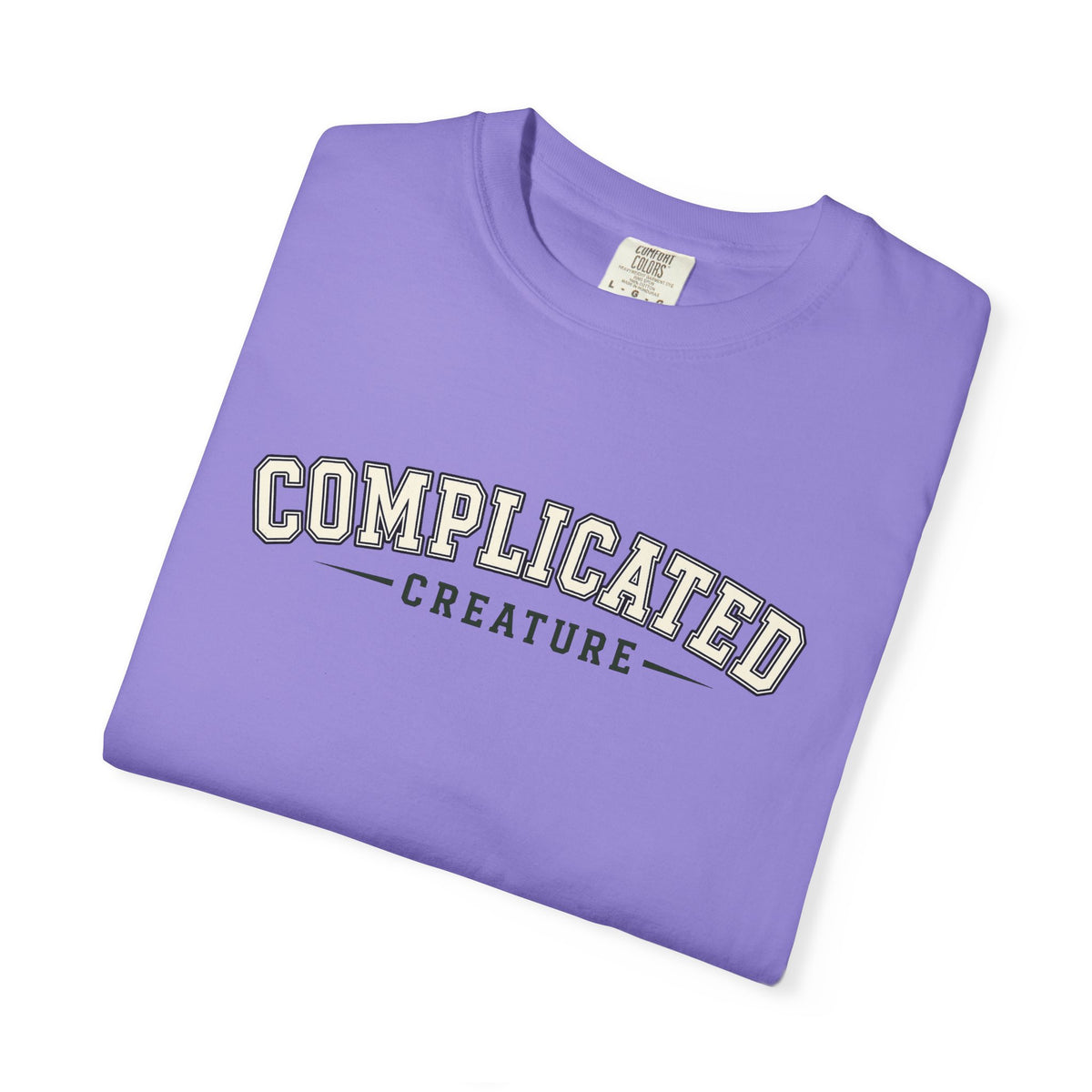 It's Complicated Creature™ | Garment-Dyed Graphic Tee | Comfort Colors 1717