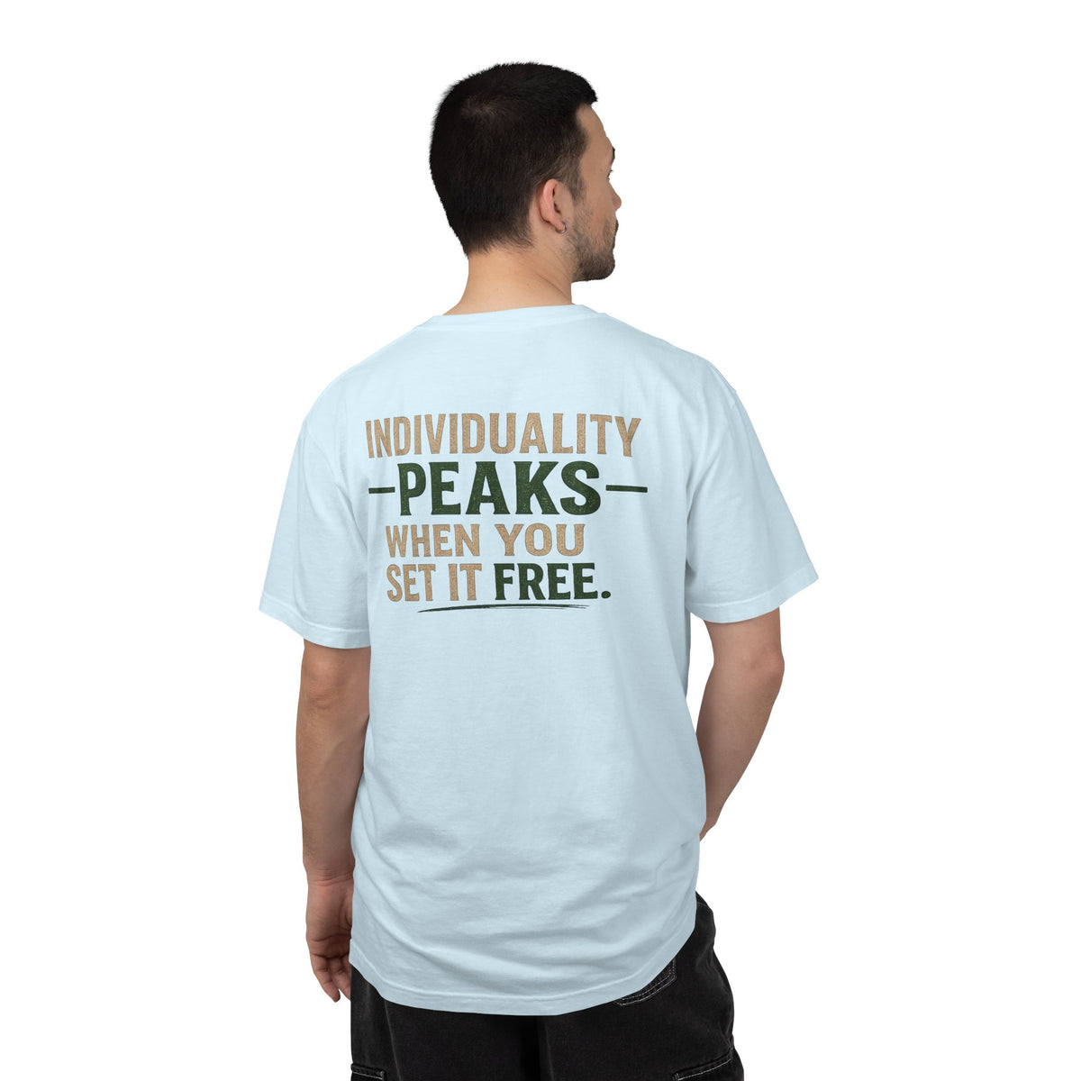 Individuality peaks when you set it free