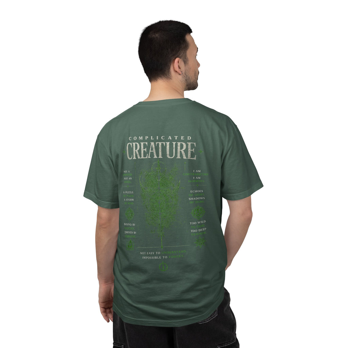 It's Complicated Creature™ | Garment-Dyed Graphic Tee | Comfort Colors 1717
